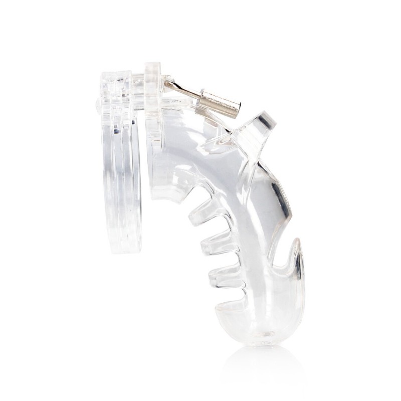 Mancage Model 26 - Chastity Cage - 4.5'' / 11,5 cm - Transparent