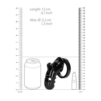 Mancage Model 26 - Chastity Cage - 4.5'' / 11,5 cm - Black