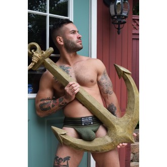 BREEDWELL Cumdump Jock Army Green