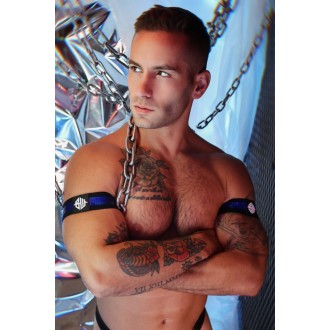 BREEDWELL Illuminator Armbands Blue Holo