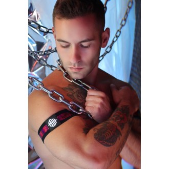 BREEDWELL Illuminator Armbands Neon Pink Holo