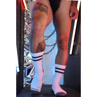 BREEDWELL Gymnetixxx Crew Socks White