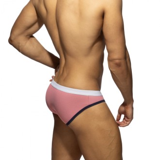 Addicted Pique Jeans Sports Brief Red