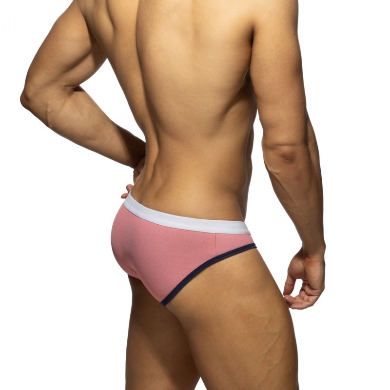 Addicted Pique Jeans Sports Brief Red