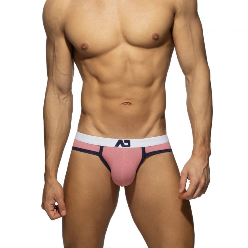 Addicted Pique Jeans Sports Brief Red