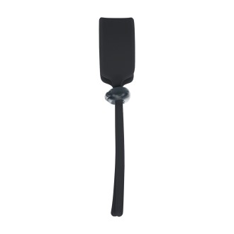Levelz Wide Adjustable Silicone Lasso Cockring - 5mm - Black