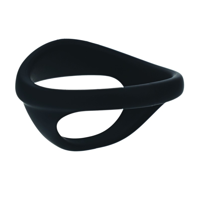 Levelz Silicone Cock and Ball Ring Set of 4 - Black