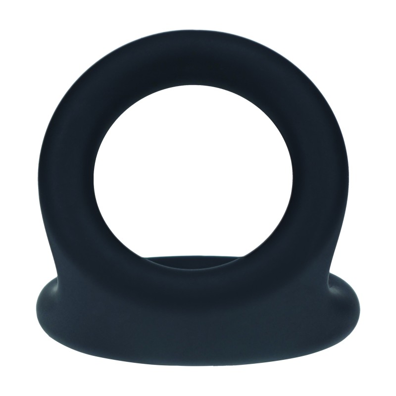 Levelz Double O Silicone Cockring - L - Black