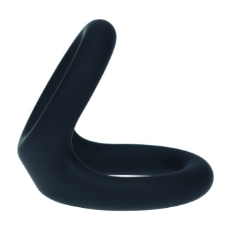 Levelz Double O Silicone Cockring - M - Black
