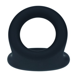 Levelz Double O Silicone Cockring - M - Black
