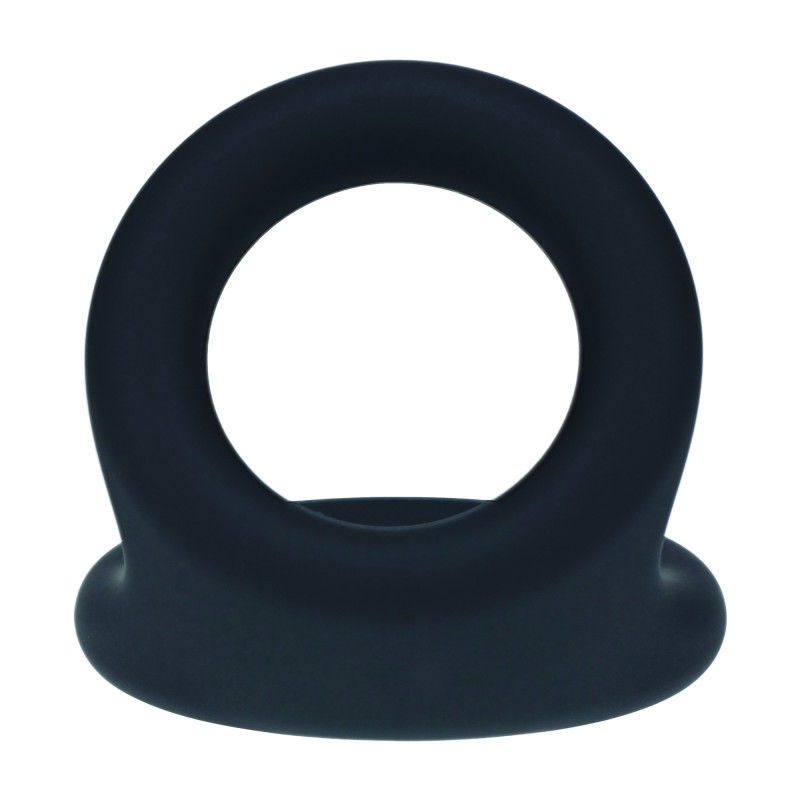 Levelz Double O Silicone Cockring - M - Black