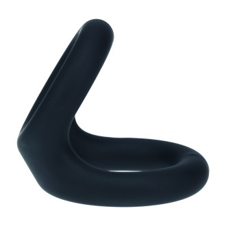 Levelz Double O Silicone Cockring - S - Black