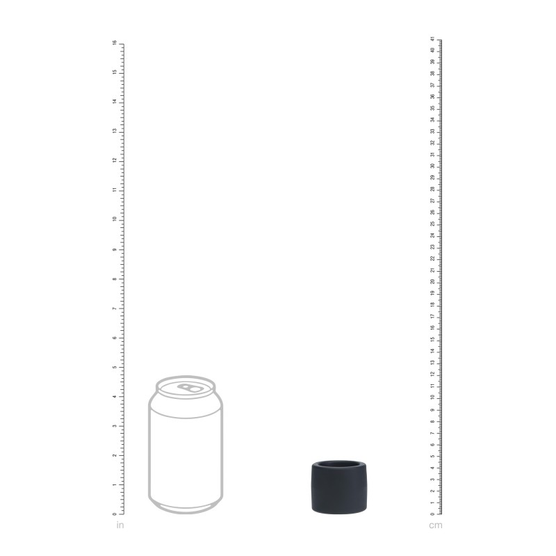 Levelz Liquid Silicone Ball Strap - L - 34mm - Black