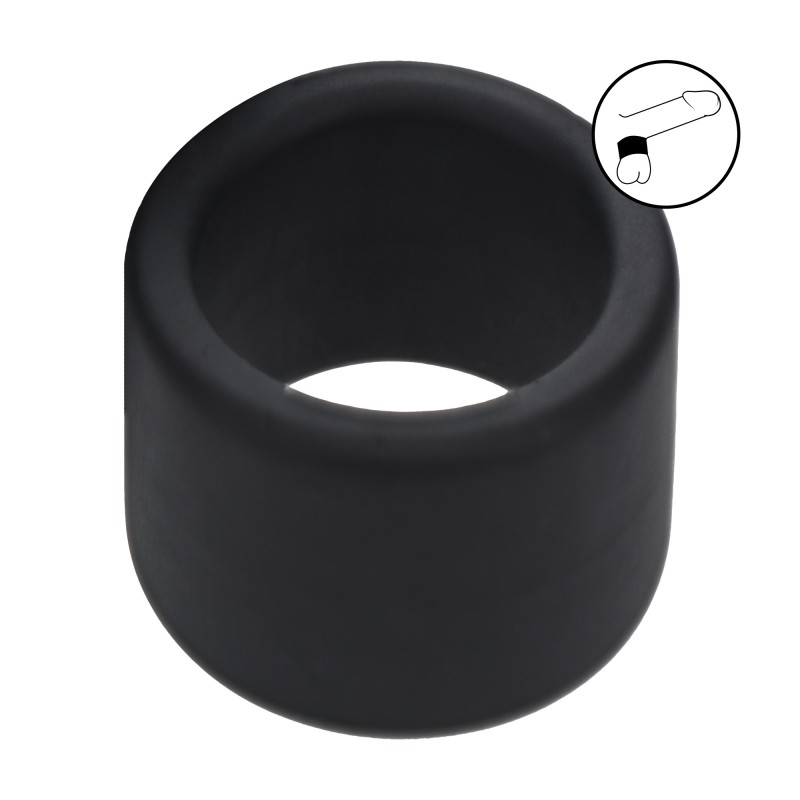 Levelz Liquid Silicone Ball Strap - L - 34mm - Black