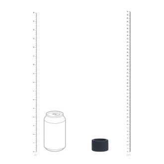 Levelz Liquid Silicone Ball Strap - M - 34mm - Black