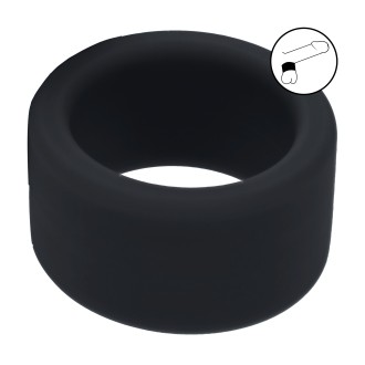 Levelz Liquid Silicone Ball Strap - M - 34mm - Black