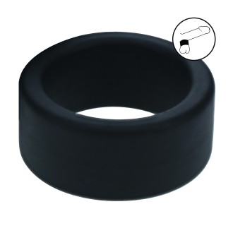 Levelz Liquid Silicone Ball Strap - S - 34mm - Black
