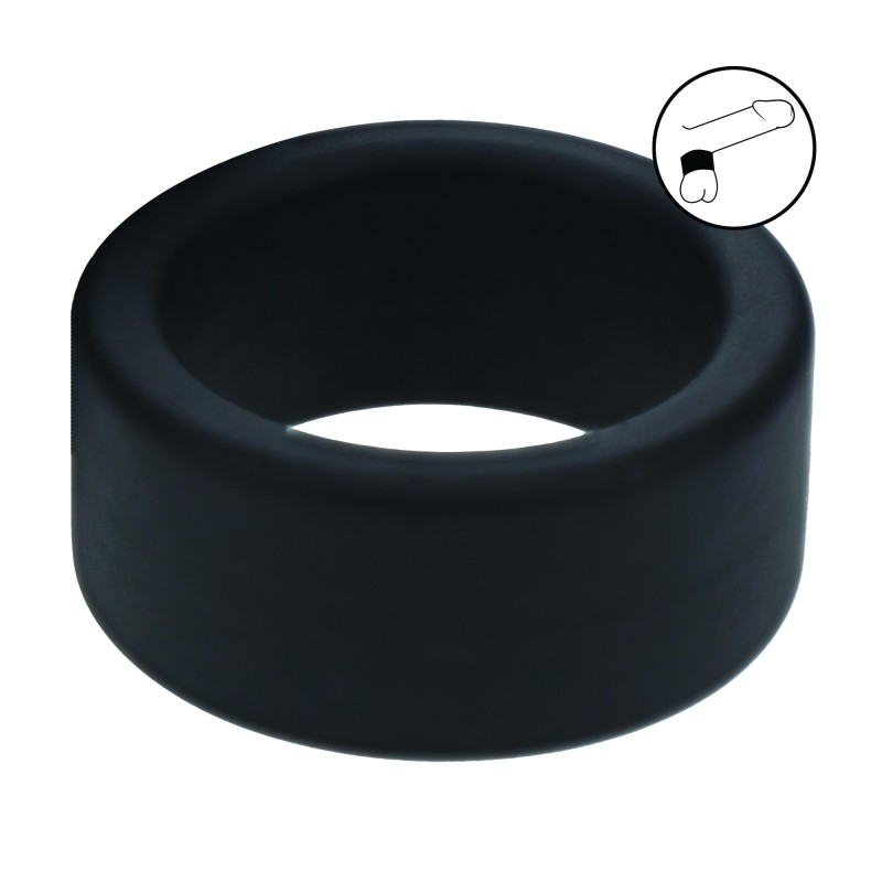 Levelz Liquid Silicone Ball Strap - S - 34mm - Black