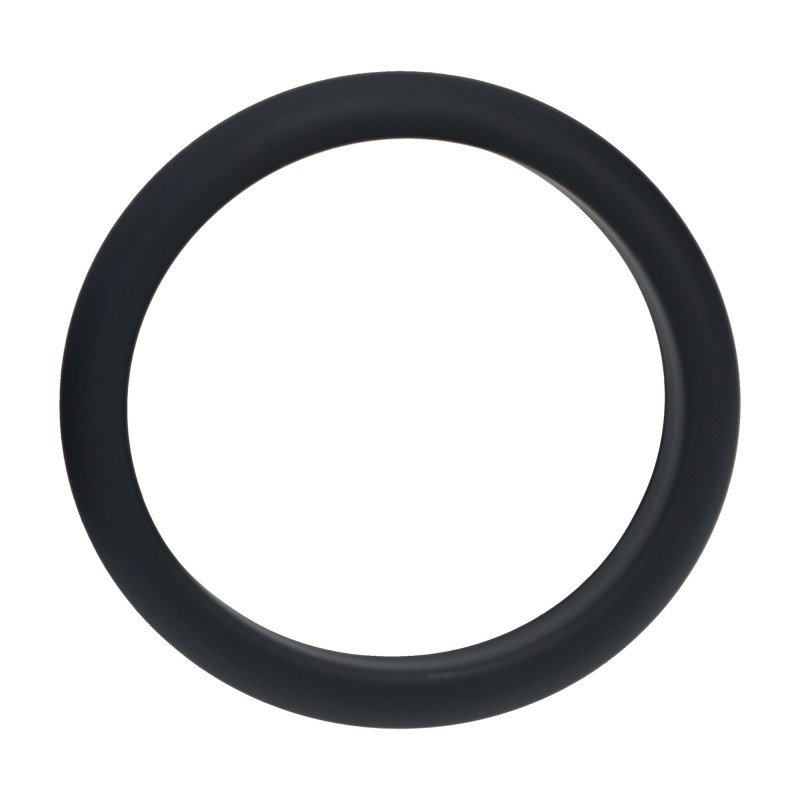 Levelz Wide O Silicone Cockring - XXL - 55mm - Black