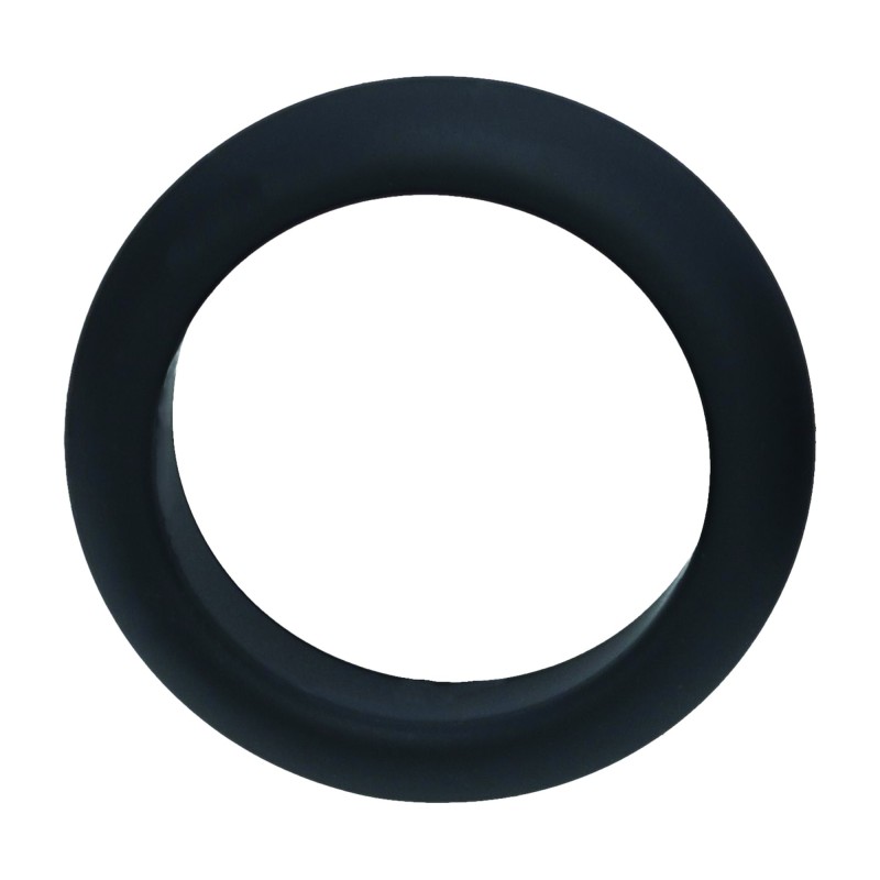 Levelz Wide O Silicone Cockring - S - 30mm - Black
