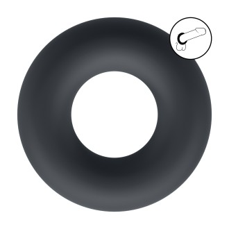 Levelz Liquid Silicone Cockring - S - Black