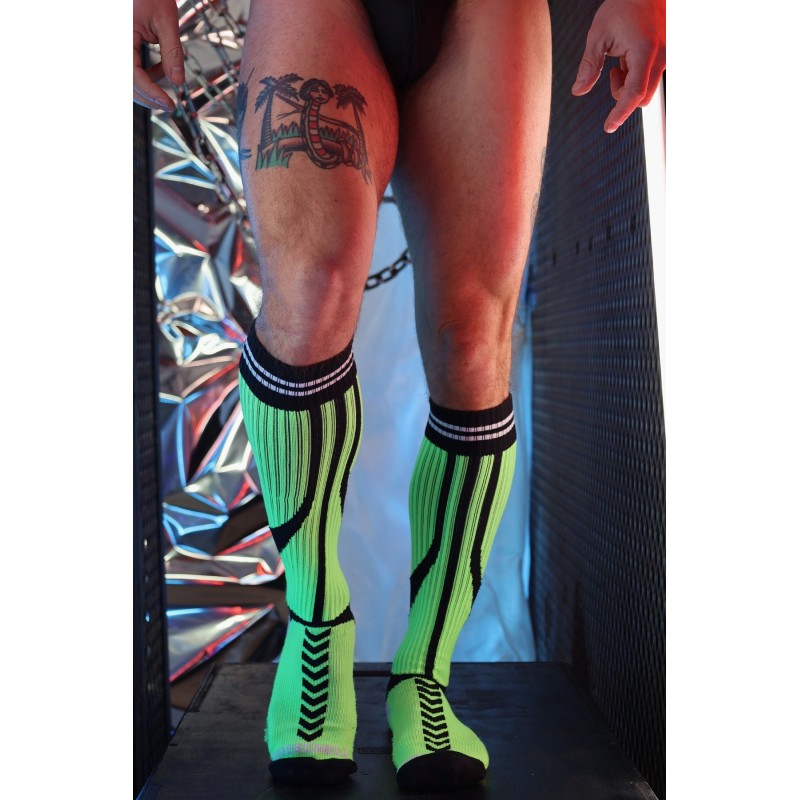 BREEDWELL Sucker Socks Neon Green