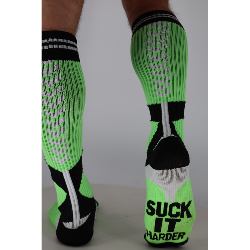 BREEDWELL Sucker Socks Neon Green