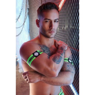 BREEDWELL Circuit Breaker Armbands Neon Green