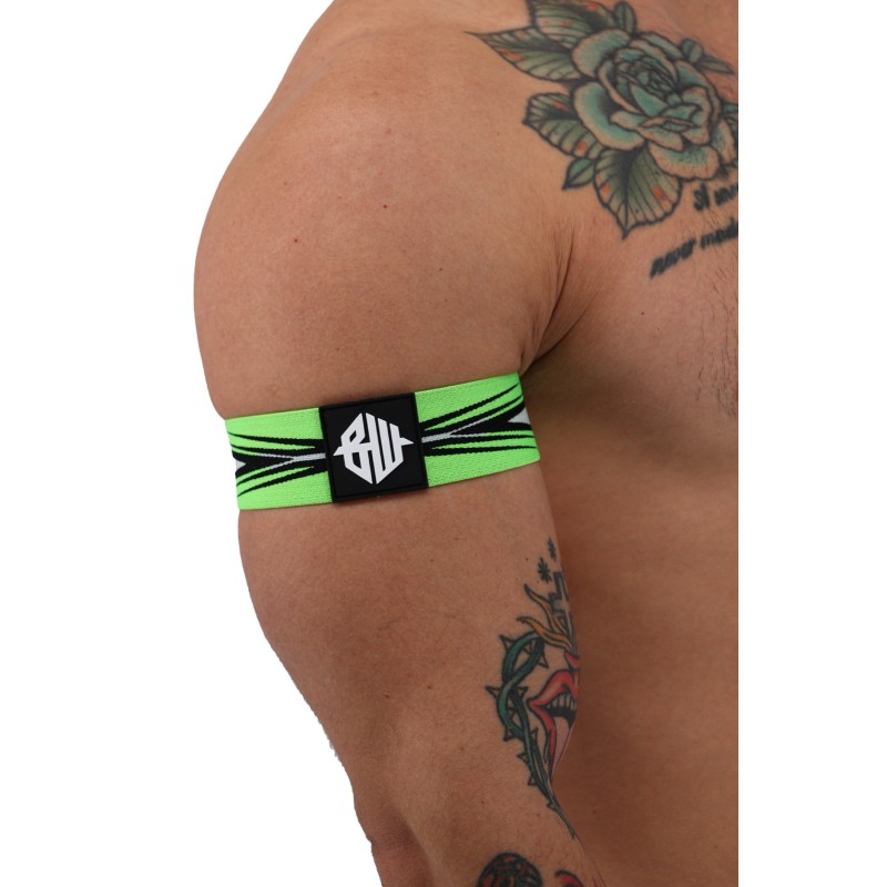 BREEDWELL Circuit Breaker Armbands Neon Green