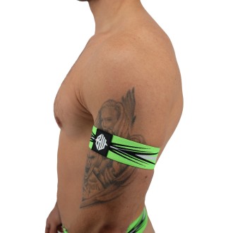 BREEDWELL Circuit Breaker Armbands Neon Green
