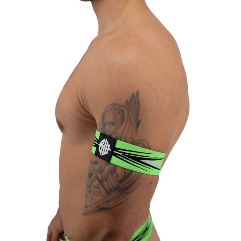 BREEDWELL Circuit Breaker Armbands Neon Green
