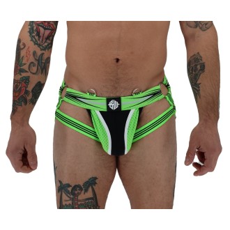 BREEDWELL Circuit Breaker Jock Neon Green