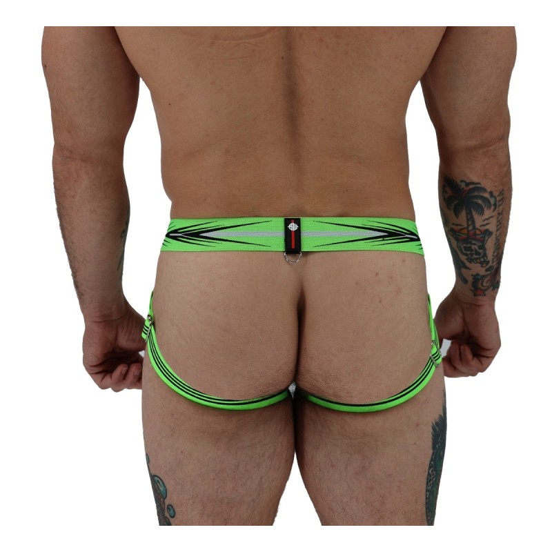 BREEDWELL Circuit Breaker Jock Neon Green