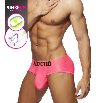 AD Ring up Neon Mesh Brief pink | BiBo Fashion