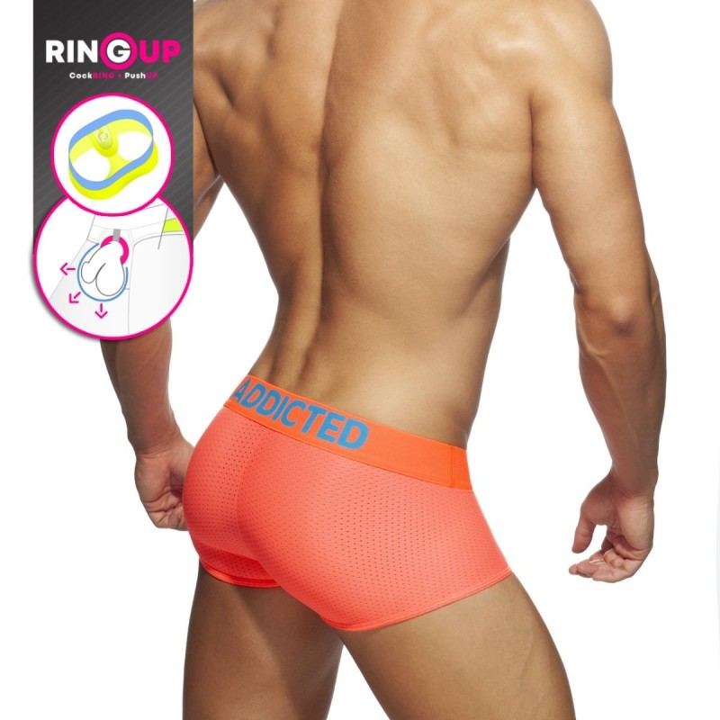Addicted Ring-Up Neon MESH Trunk orange | BiBo Fashion