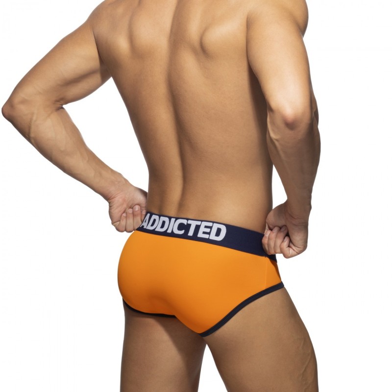 Addicted AD540 Swimderwear Brief Orange
