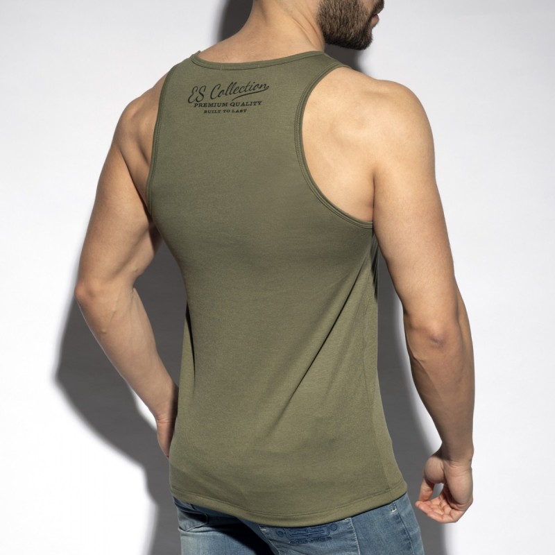 ES Collection TS119 Basic Tanktop Khaky