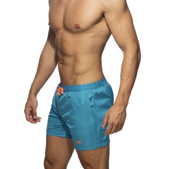 Addicted ADS073 Basic Swim Long Short Peacock