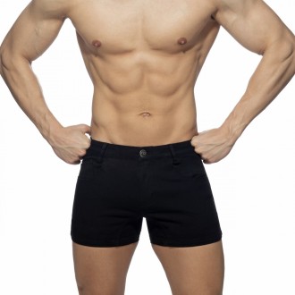 Addicted AD1195 5 Pockets Summer Shorts Black