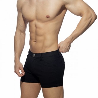 Addicted AD1195 5 Pockets Summer Shorts Black