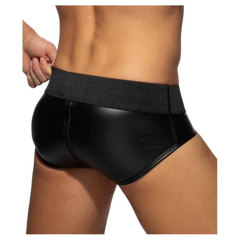AD Fetish ADF131 Back Zip Rub Brief