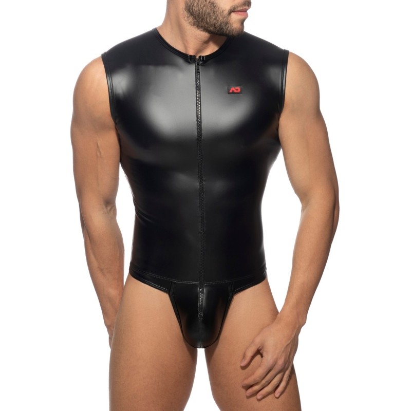 AD Fetish ADF142 Front Zip Rub Body-String