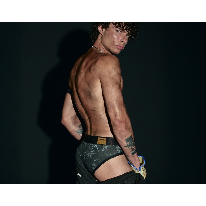 PUMP 12086 Black Washed Brief