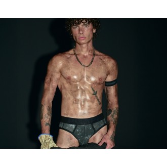PUMP 12086 Black Washed Brief