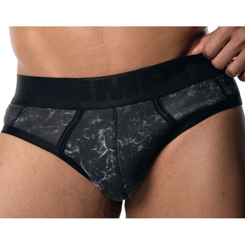 PUMP 12086 Black Washed Brief