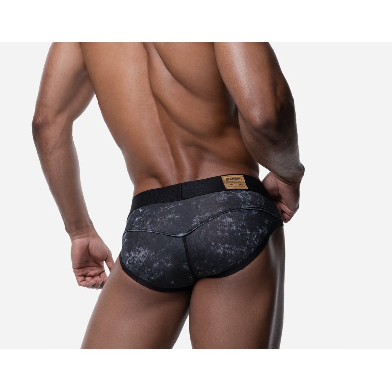 PUMP 12086 Black Washed Brief