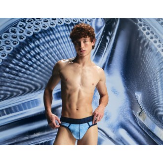 PUMP 17028 Bubble Blue Thong