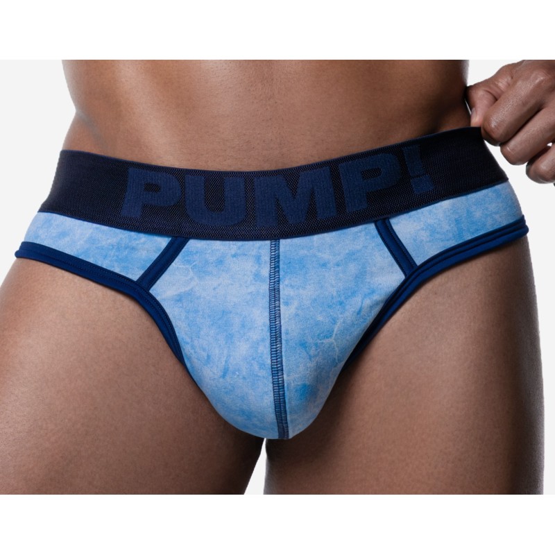 PUMP 17028 Bubble Blue Thong