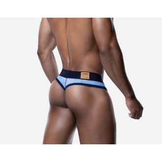 PUMP 17028 Bubble Blue Thong