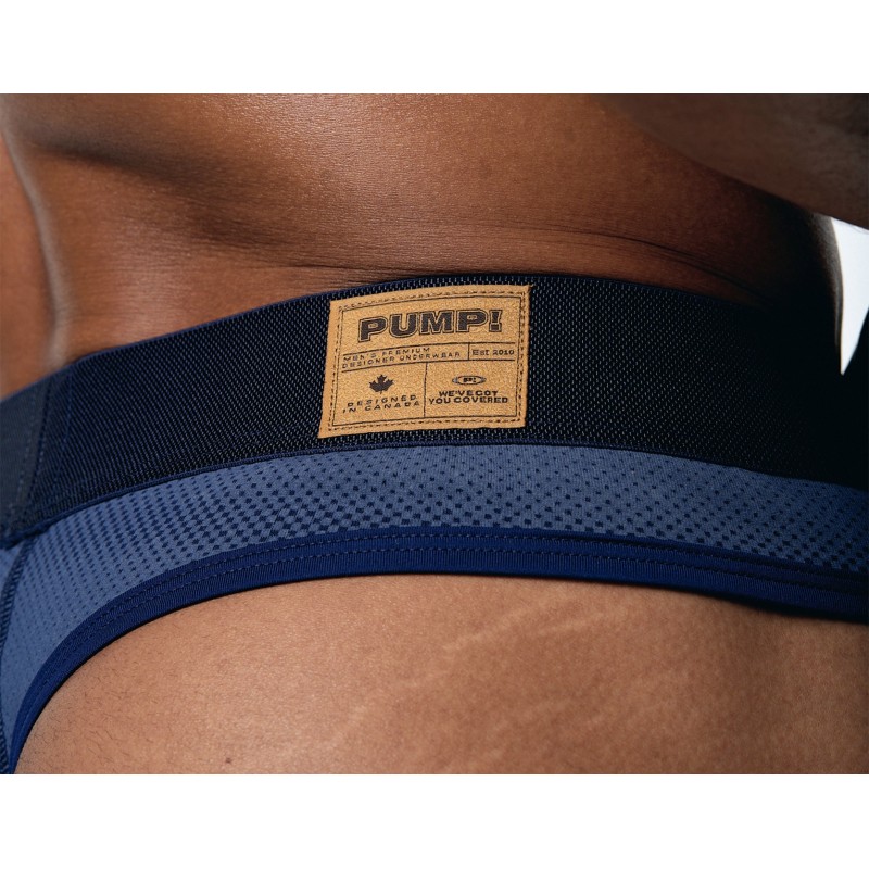 PUMP 17026 Indigo Blue Thong